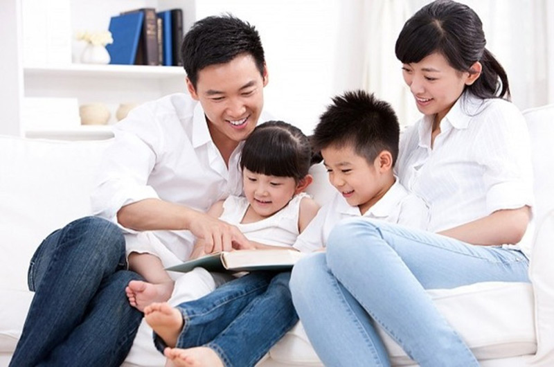 Học tiếng Anh từ bé. (Ảnh: Sưu tầm Internet)
