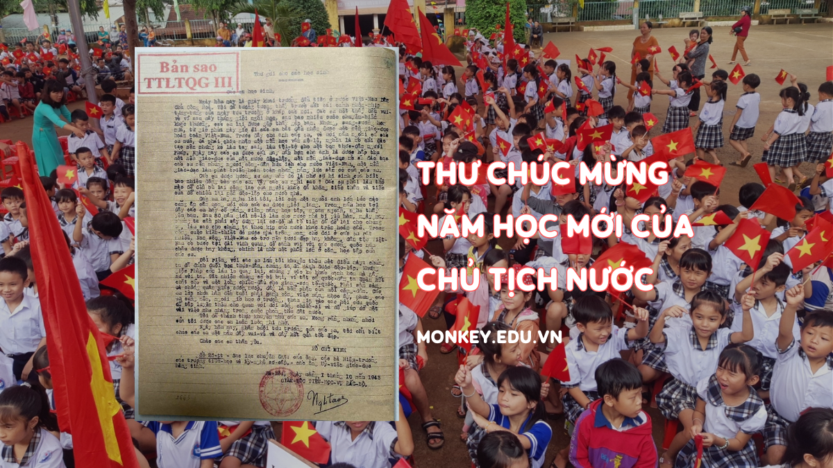 Thư chúc mừng năm học mới của Chủ tịch nước mới nhất